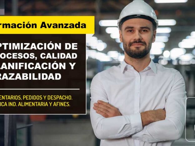Diplomado: Optimización de Procesos, Gestión de Calidad, Planificación, Trazabilidad y Gestión de Inventarios Aplicado a la Industria Alimentaria y afines course image